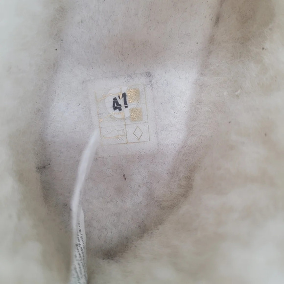 ARMOR lux wool slippers navy white stripe 47 - Picture 5 of 12